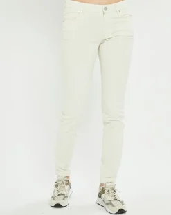 Marc O'Polo Pantalons|Pantalon en Velours côtelé Lulea écru