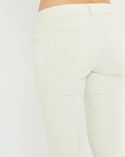 Marc O'Polo Pantalons|Pantalon en Velours côtelé Lulea écru