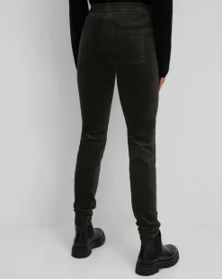 Marc O'Polo Pantalons|Pantalon en Velours de coton bio Slim Mavas noir