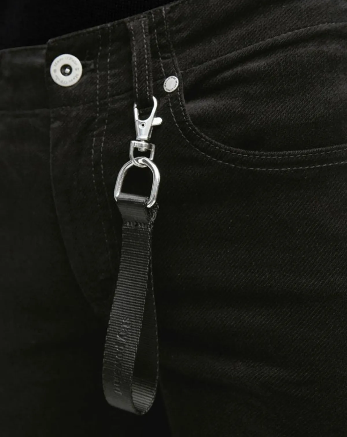 Marc O'Polo Pantalons|Pantalon en Velours de coton bio Slim Mavas noir