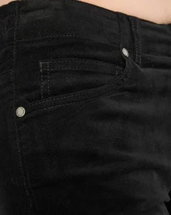 Marc O'Polo Pantalons|Pantalon en Velours de coton bio Slim Mavas noir