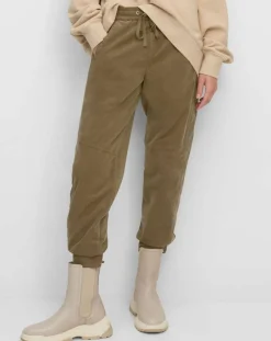 Marc O'Polo Pantalons|Pantalon en Velours de coton Milleraies kaki