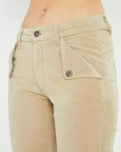 Lauren Vidal Pantalons|Pantalon en Velours Elsa stone