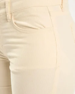 Esprit Pantalons|Pantalon en Velours Fin écru
