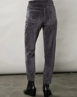 Hartford Pantalons|Pantalon en Velours Pepite charbon
