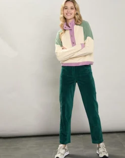 Hartford Pantalons|Pantalon en Velours Pepite sapin