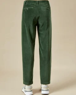 Hartford Pantalons|Pantalon en Velours Perfect leaf