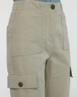 Galeries Lafayette Pantalons|Pantalon Eprise kaki clair