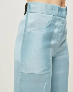 La Perla Pantalons|Pantalon Esprit d'Atelier bleu