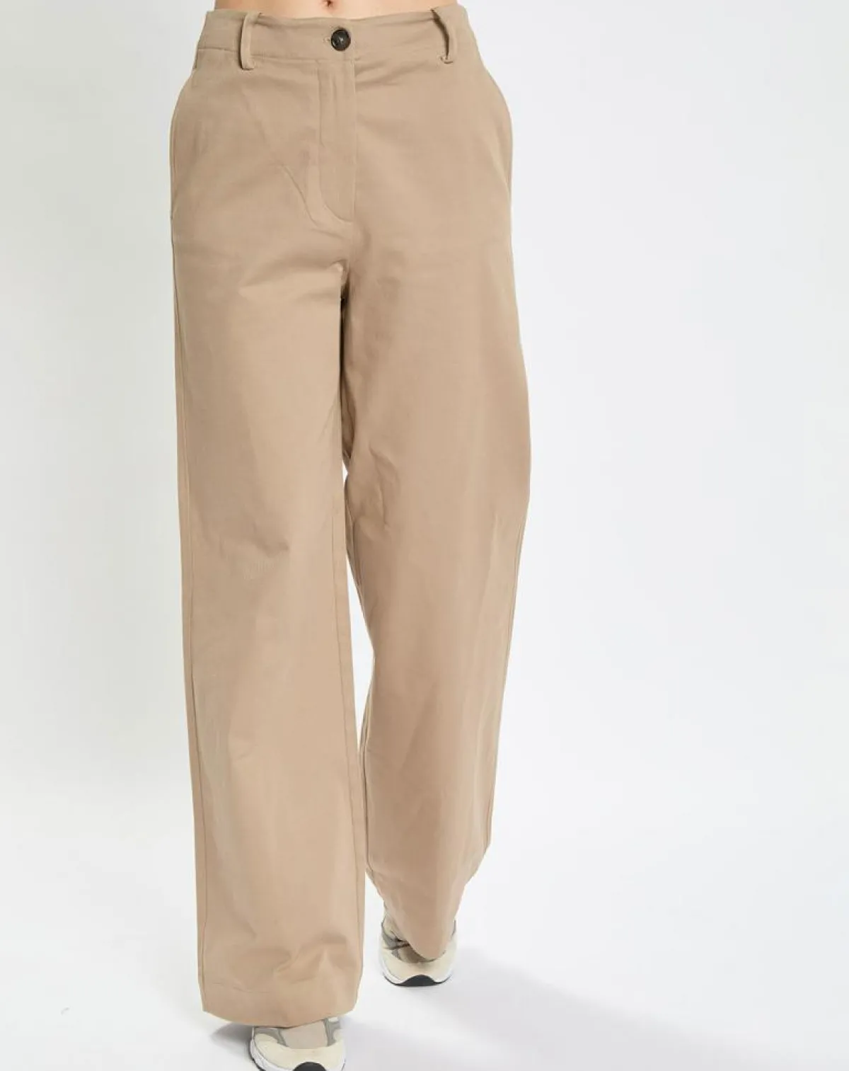 Marc O'Polo Pantalons|Pantalon flare beige