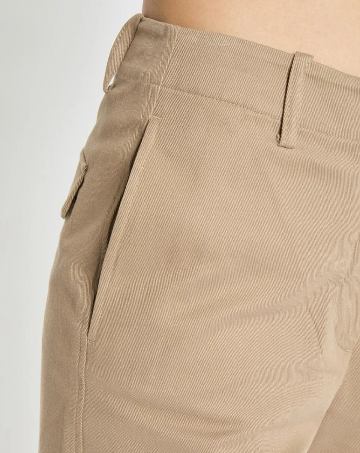 Marc O'Polo Pantalons|Pantalon flare beige