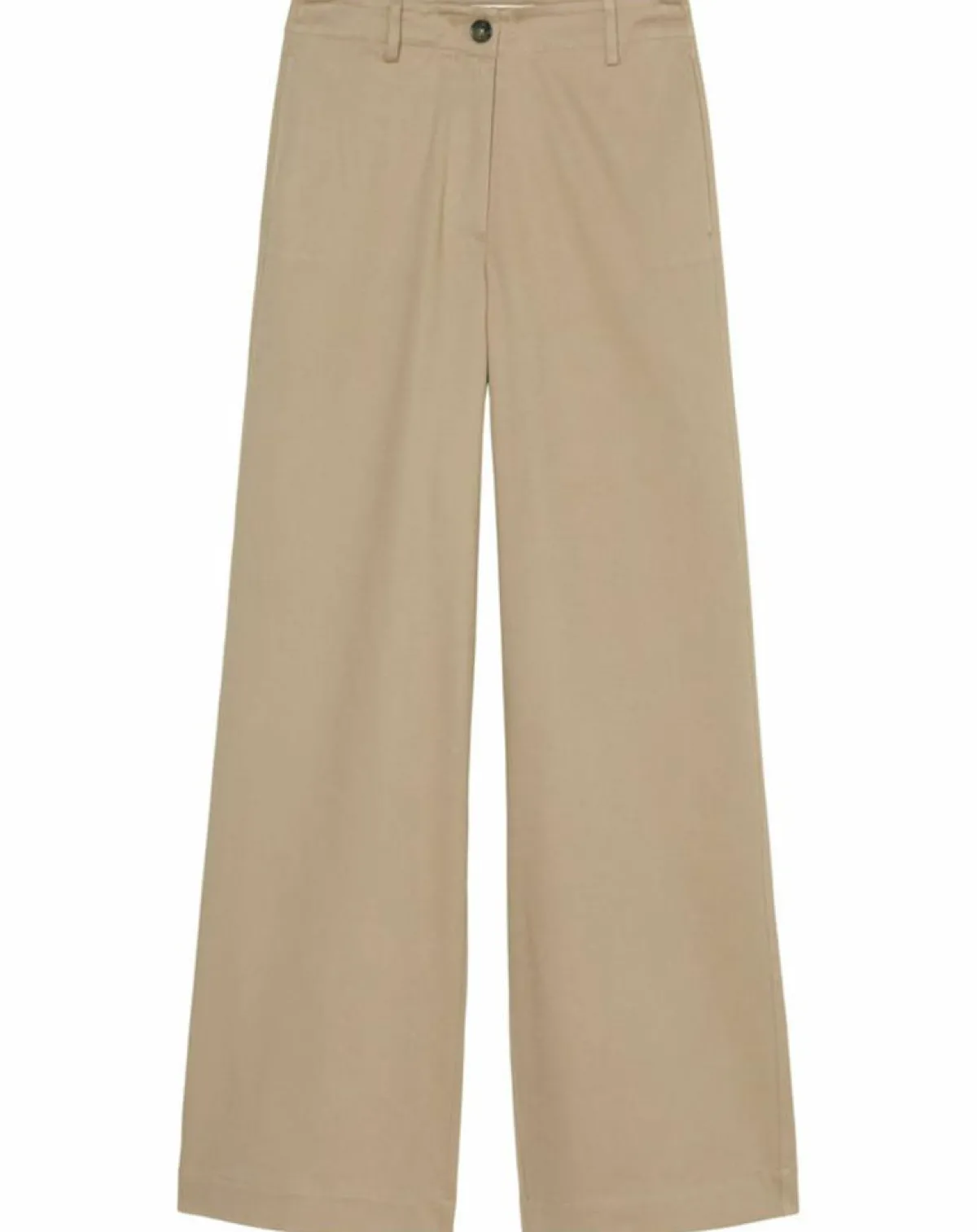 Marc O'Polo Pantalons|Pantalon flare beige