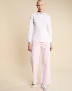 Bellerose Pantalons|Pantalon flare en Velours Milleraie Park dusk