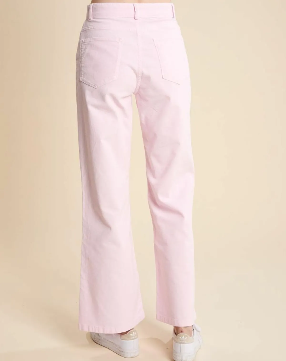 Bellerose Pantalons|Pantalon flare en Velours Milleraie Park dusk