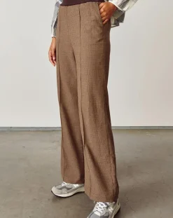 Bellerose Pantalons|Pantalon flare Vick marron