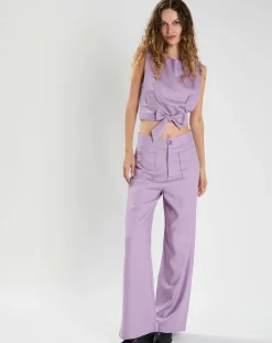 The Korner Pantalons|Pantalon Félicie violet