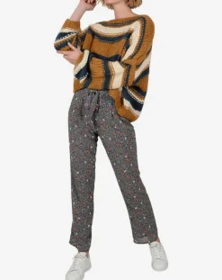 Molly Bracken Pantalons|Pantalon Flora multicolore