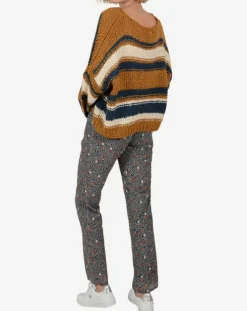 Molly Bracken Pantalons|Pantalon Flora multicolore