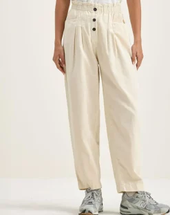 Bellerose Pantalons|Pantalon fuselé Lilo crème