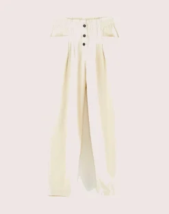 Bellerose Pantalons|Pantalon fuselé Lilo crème