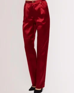 La Perla Pantalons|Pantalon Glimmering Soutache rouge