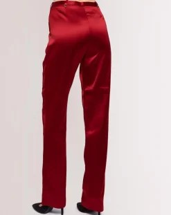 La Perla Pantalons|Pantalon Glimmering Soutache rouge