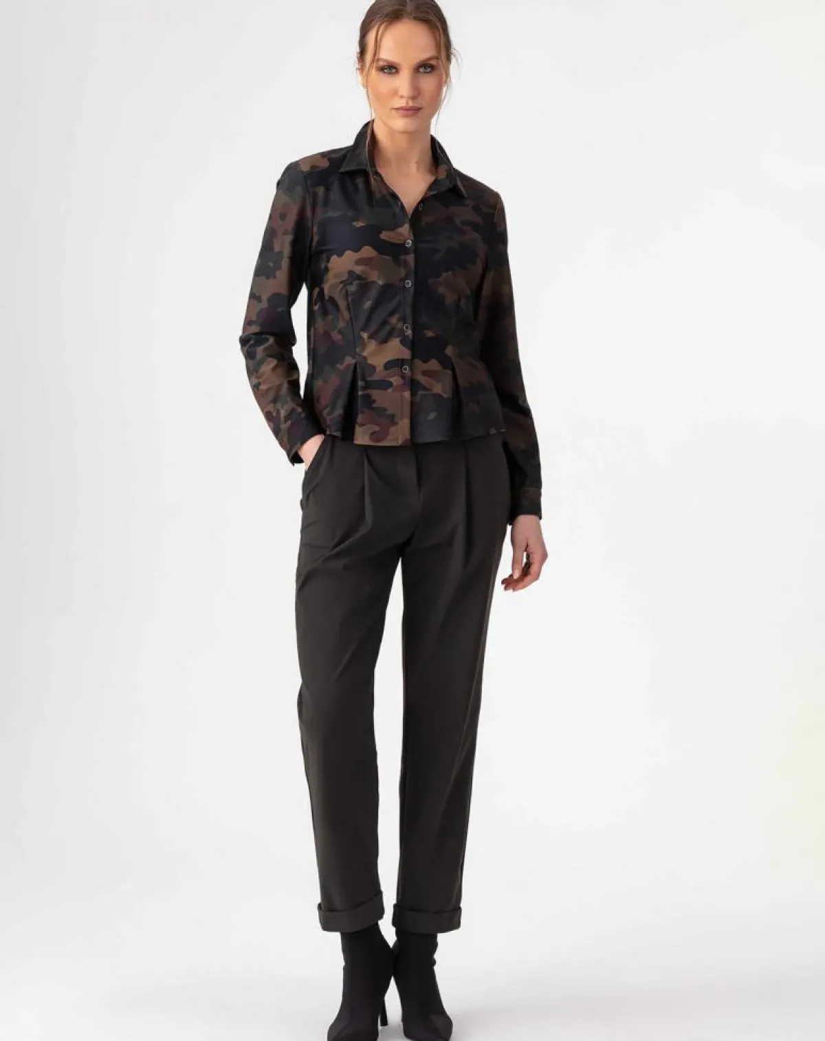 Indies Pantalons|Pantalon Helios kaki