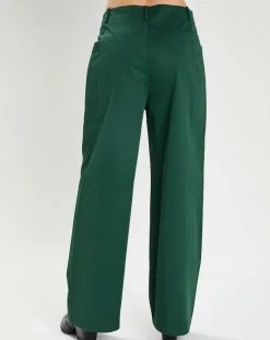The Korner Pantalons|Pantalon Héloise vert foncé