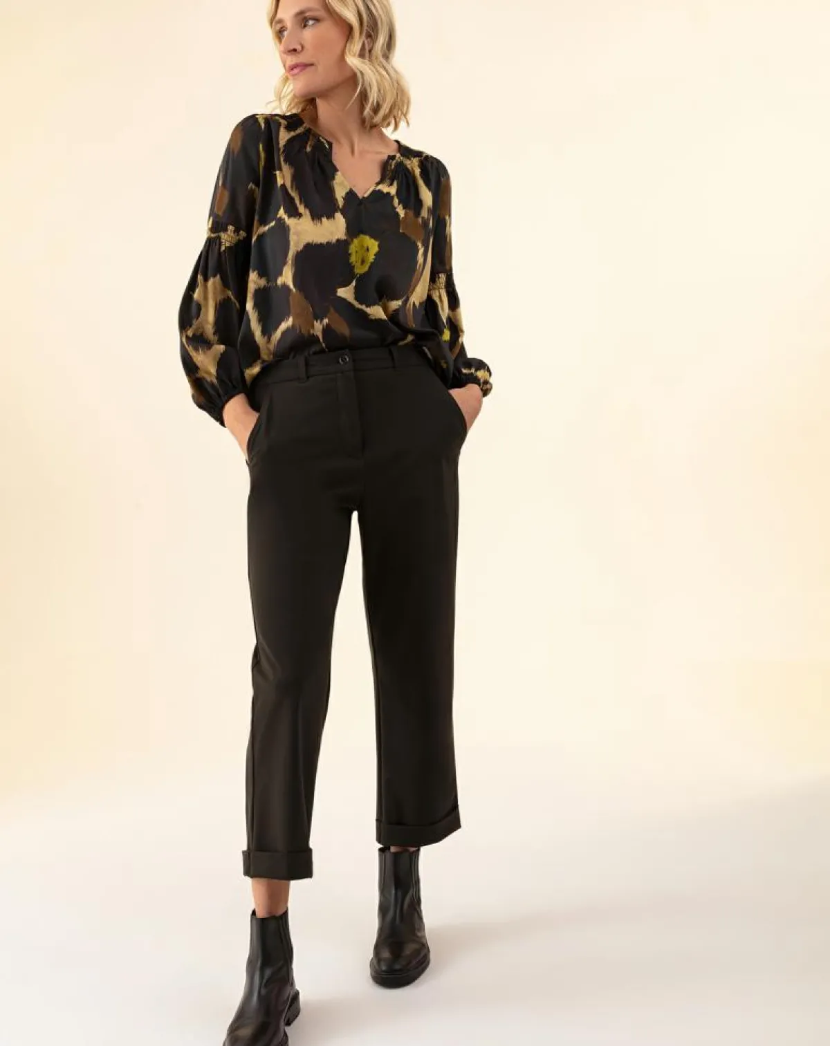 Indies Pantalons|Pantalon Irena kaki