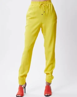 John Galliano Pantalons|Pantalon Johanna jaune