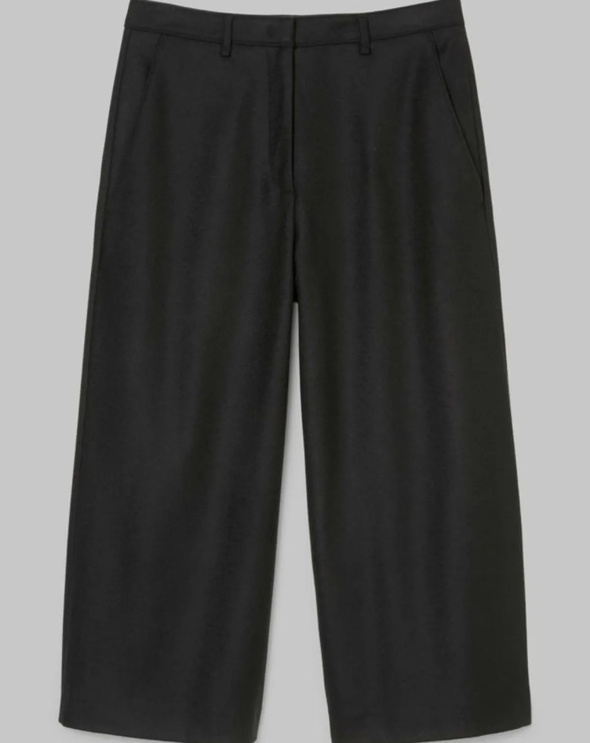 Marc O'Polo Pantalons|Pantalon jupe-culotte en Laine mélangée noir