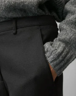 Marc O'Polo Pantalons|Pantalon jupe-culotte en Laine mélangée noir