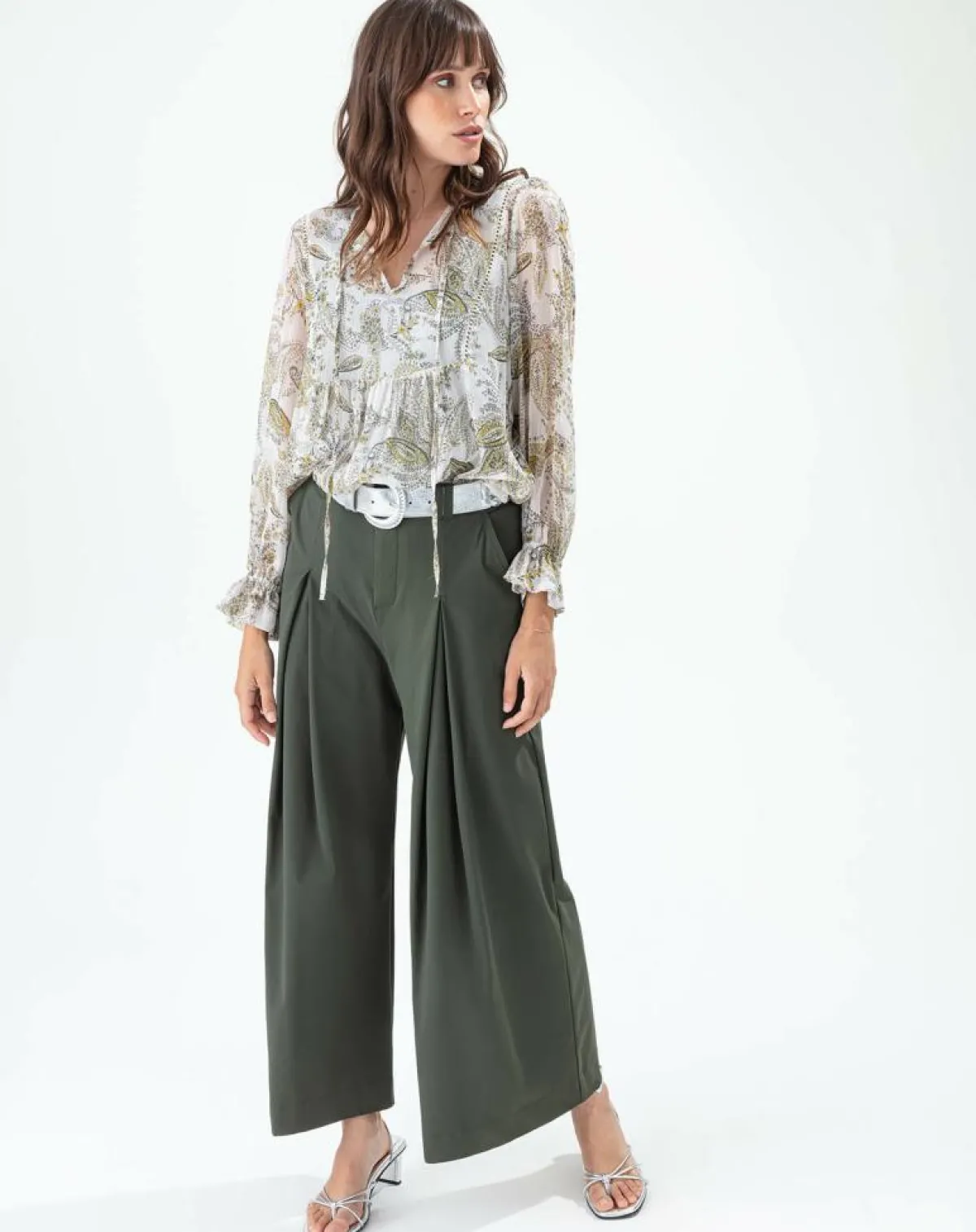 Indies Pantalons|Pantalon Kanti kaki