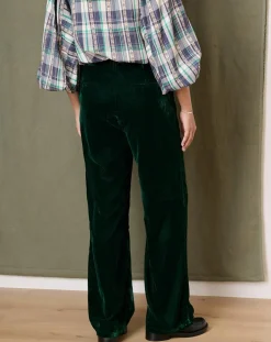 Garance Paris Pantalons|Pantalon Klaya émeraude