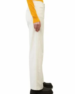 Marc O'Polo Pantalons|Pantalon large corduroy écru