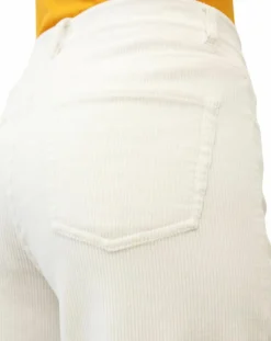 Marc O'Polo Pantalons|Pantalon large corduroy écru