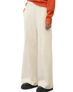 Marc O'Polo Pantalons|Pantalon large en Molleton écru