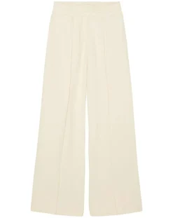 Marc O'Polo Pantalons|Pantalon large en Molleton écru