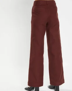 Jodhpur Pantalons|Pantalon large Parc rouge foncé