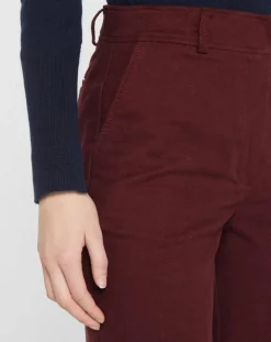 Jodhpur Pantalons|Pantalon large Parc rouge foncé