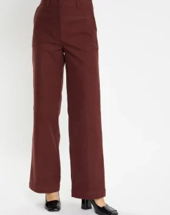 Jodhpur Pantalons|Pantalon large Parc rouge foncé