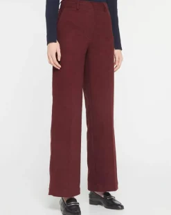 Jodhpur Pantalons|Pantalon large Parc rouge foncé