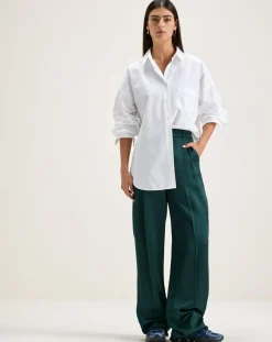 Bellerose Pantalons|Pantalon large taille haute Dominic hunter