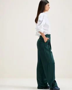 Bellerose Pantalons|Pantalon large taille haute Dominic hunter