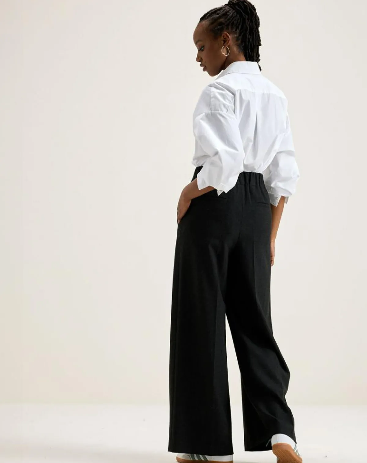 Bellerose Pantalons|Pantalon large Vespa anthracite