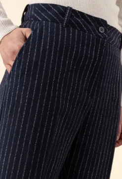 Bleu Blanc Rouge Pantalons|Pantalon Lino bleu