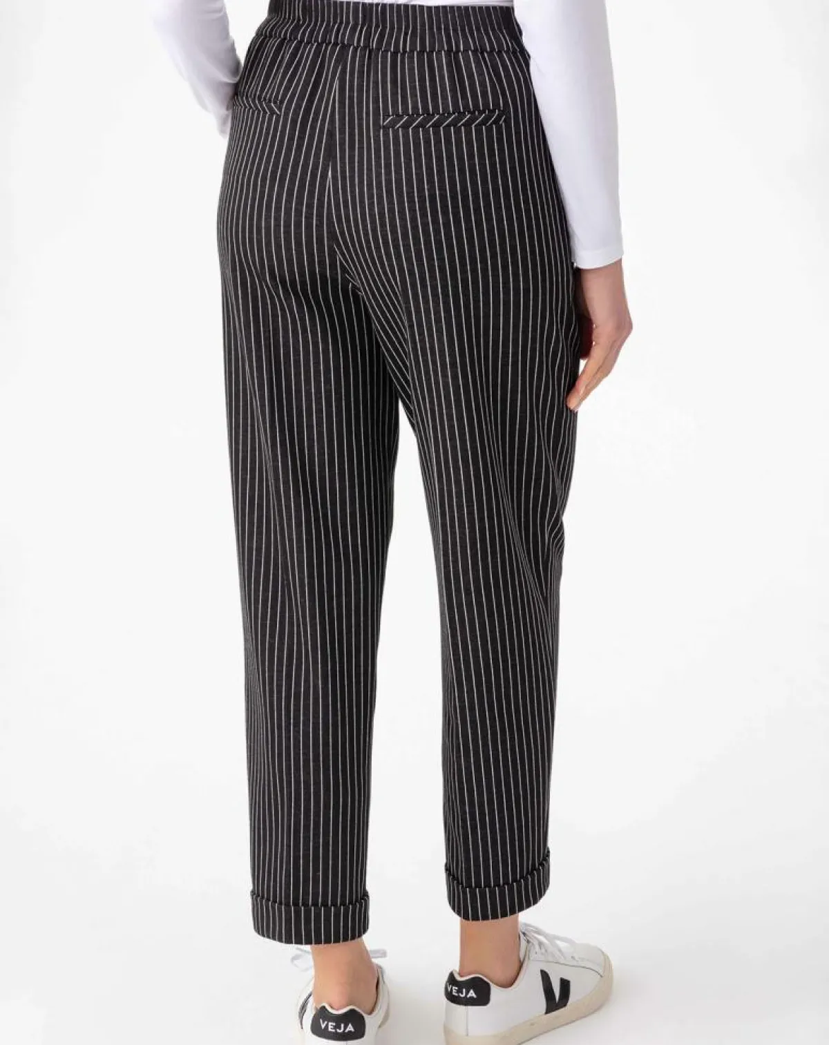 Indies Pantalons|Pantalon Mael rayure noire