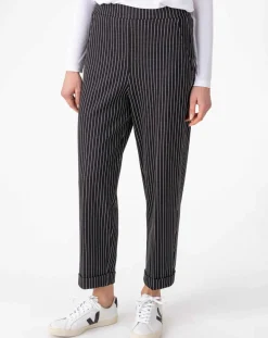 Indies Pantalons|Pantalon Mael rayure noire