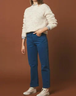 Hartford Pantalons|Pantalon 7/8ème Punch prussian bleu