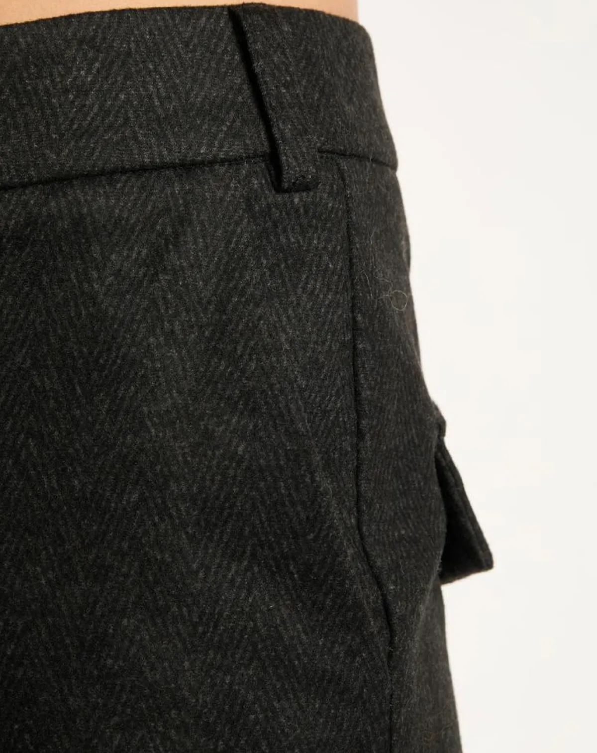 Lauren Vidal Pantalons|Pantalon Mila anthracite